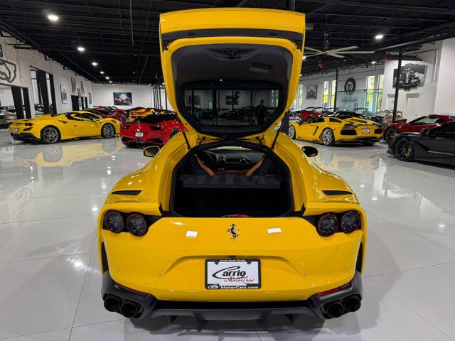 2019 Ferrari 812 Superfast Giallo Modena paint, Beige Tradizione interior, front lifter, Daytona seats, carbon galore AND MORE! Fort Lauderdale FL