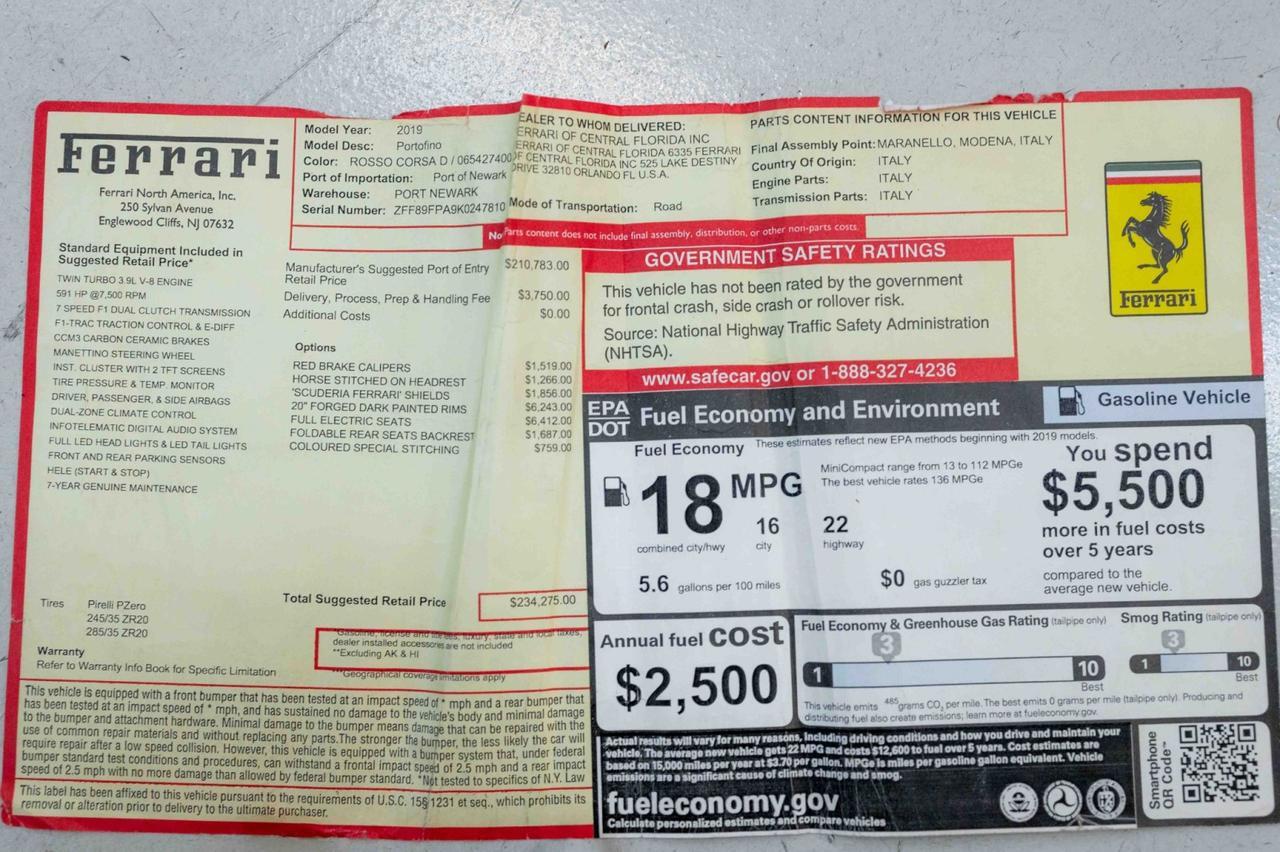 2019 Ferrari Portofino