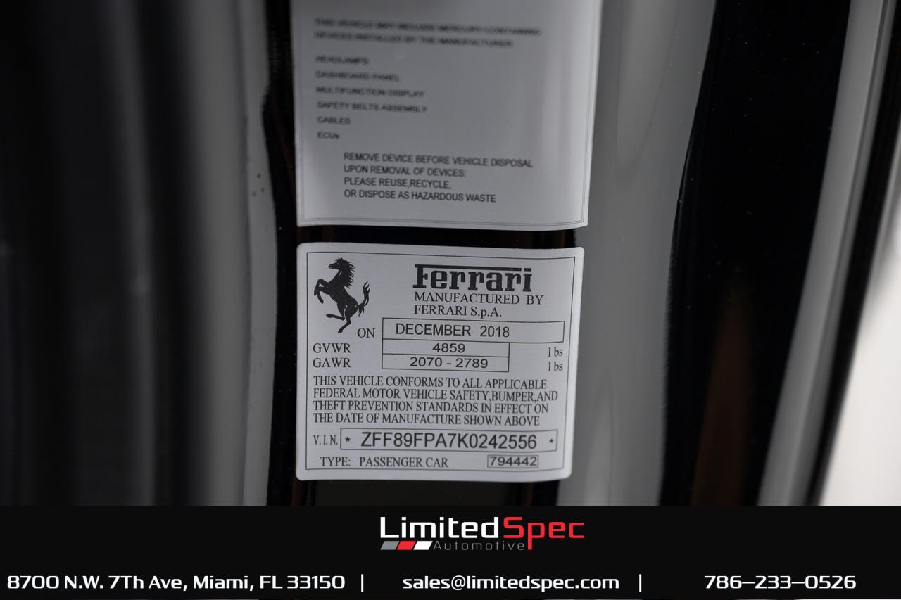 2019 Ferrari Portofino Convertible 2D Miami FL