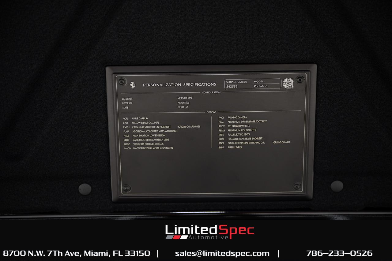 2019 Ferrari Portofino Convertible 2D Miami FL