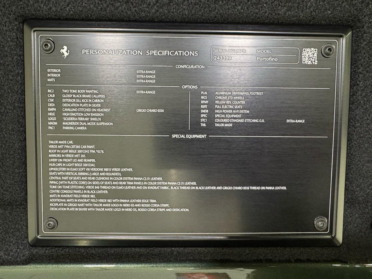 2019 Ferrari Portofino TAILOR MADE! 1 OF 1! TOO MANY OPTIONS TO LIST! Fort Lauderdale FL