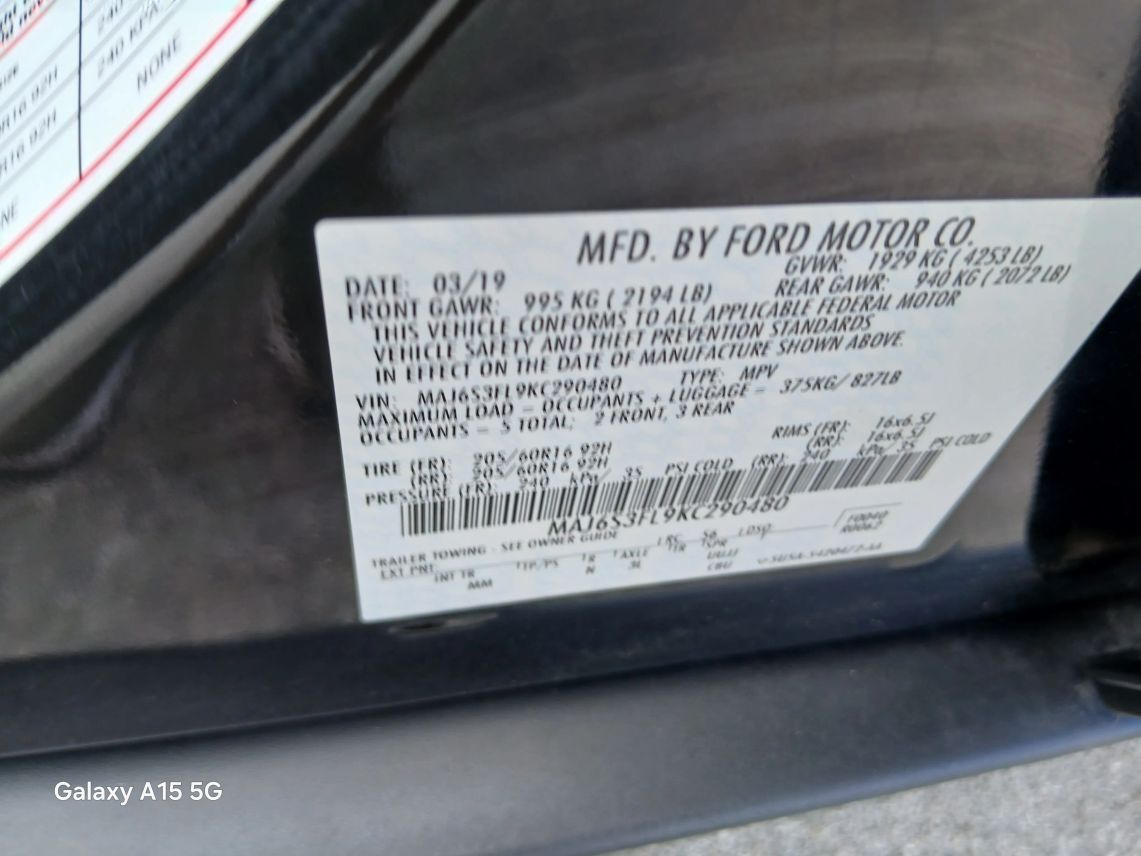 2019 Ford EcoSport S Sport Utility 4D Maitland FL