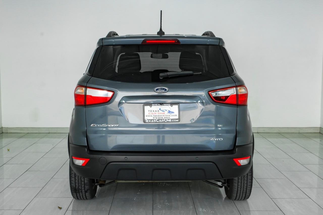 2019 Ford EcoSport SE 4WD AUTOMATIC SUNROOF HEATED SEATS REAR CAMERA KEYLESS START Carrollton TX