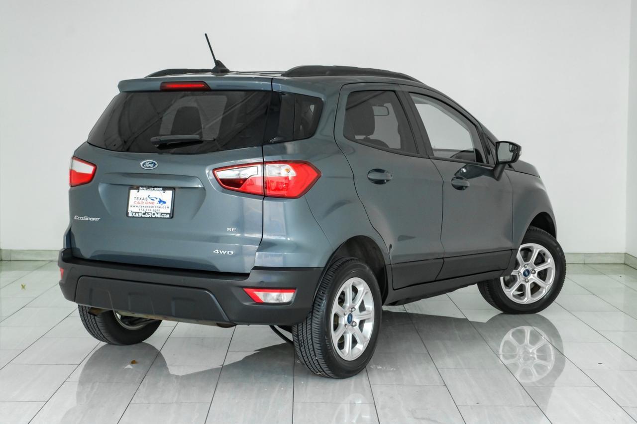 2019 Ford EcoSport SE 4WD AUTOMATIC SUNROOF HEATED SEATS REAR CAMERA KEYLESS START Carrollton TX