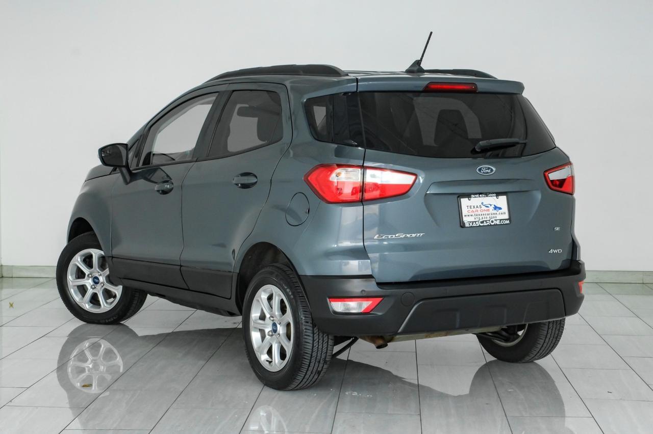 2019 Ford EcoSport SE 4WD AUTOMATIC SUNROOF HEATED SEATS REAR CAMERA KEYLESS START Carrollton TX