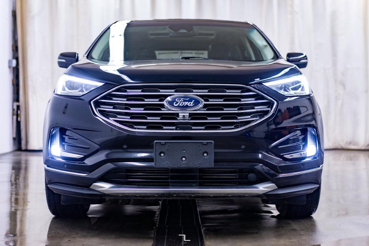 2019 Ford Edge AWD Titanium Leather Roof Nav BCam Red Deer AB