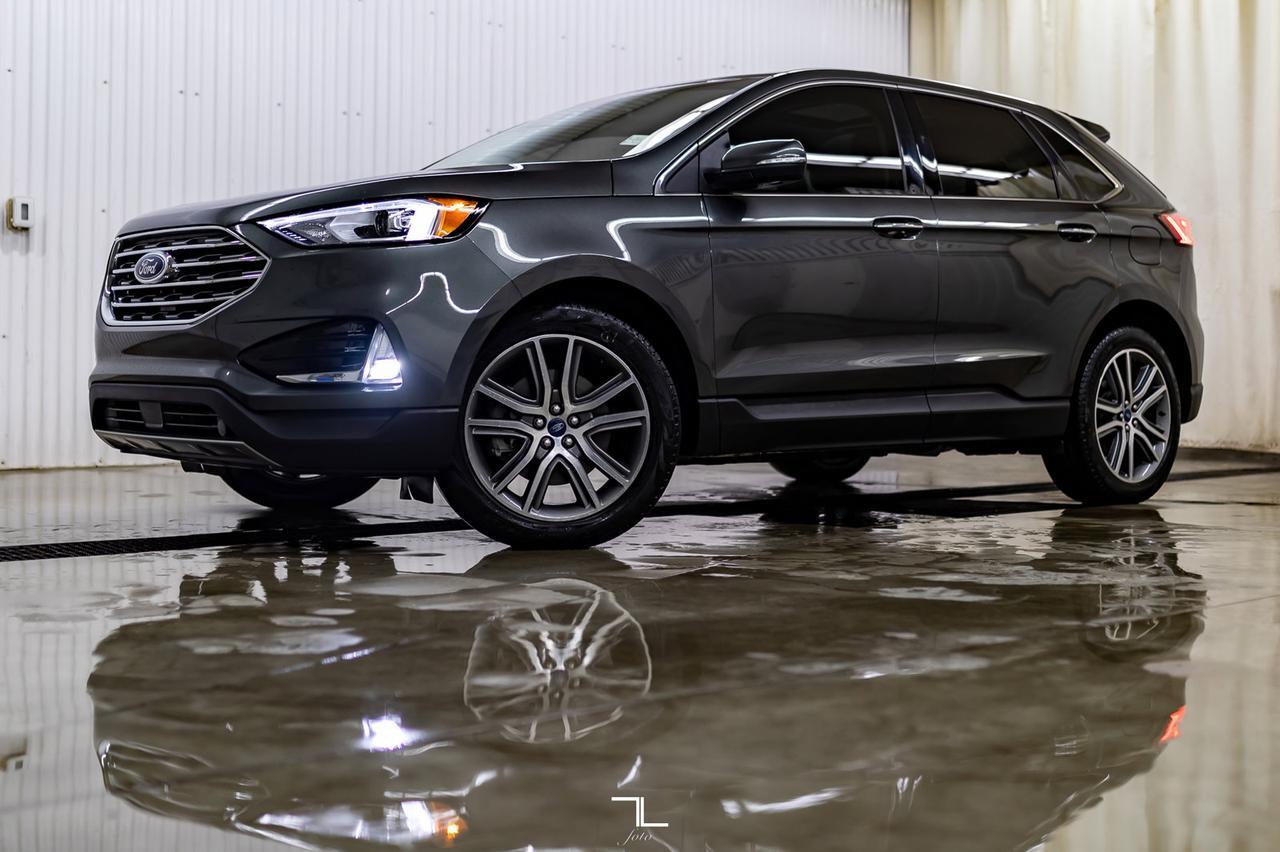 2019 Ford Edge AWD Titanium Leather Roof Nav BCam Red Deer AB