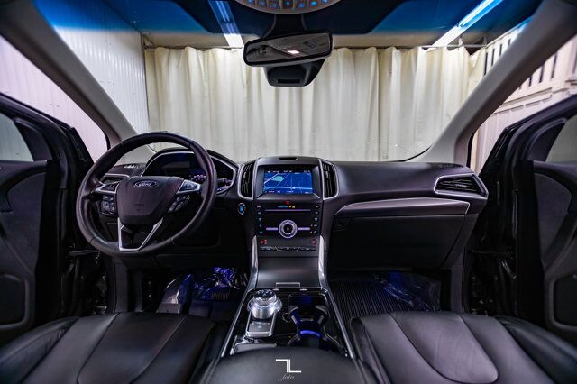 2019 Ford Edge AWD Titanium Leather Roof Nav BCam Red Deer AB