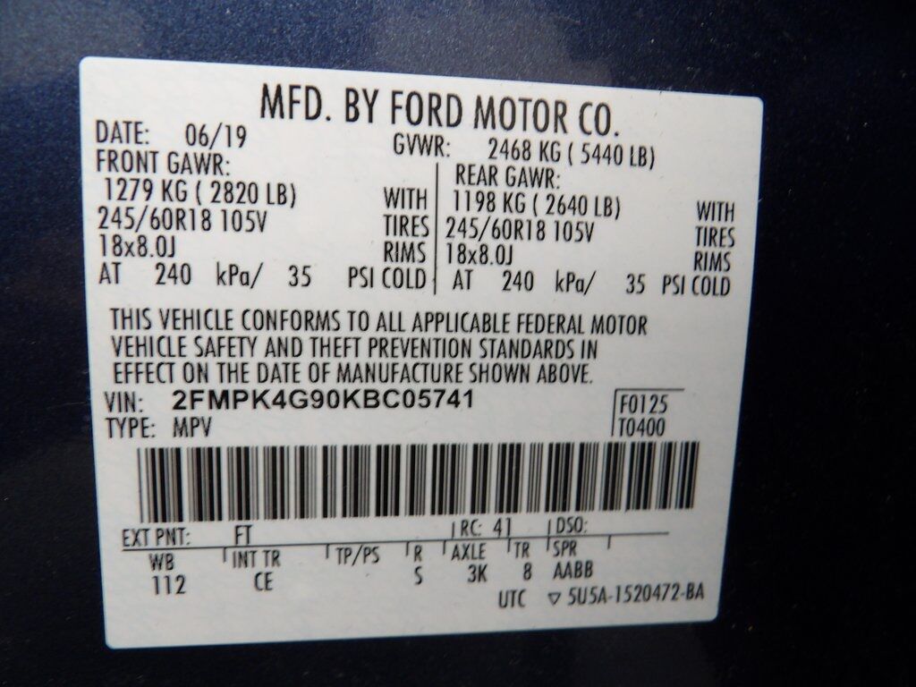 2019 Ford Edge SE AWD Fond du Lac WI