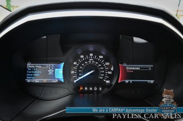 2019 Ford Edge SEL / AWD / Cold Weather & Convenience Pkg / Auto Start / Heated Leather Seats & Steering / Lane Depart & Blind Spot / Apple CarPlay & Android Auto / Back Up Camera / Keyless Entry & Start / Tow Pkg / 1-Owner Anchorage AK