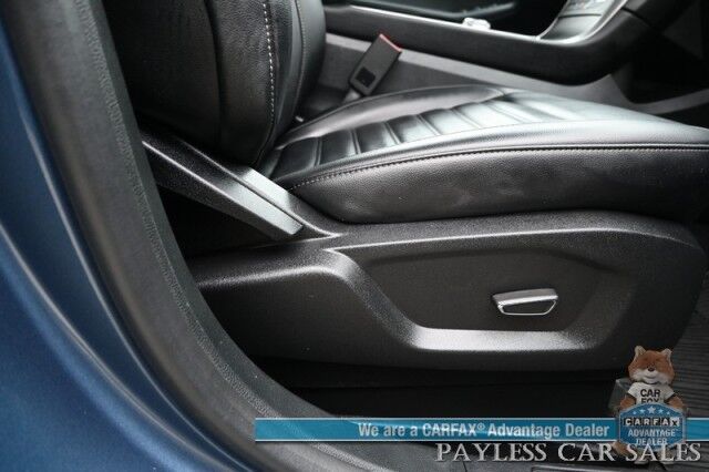 2019 Ford Edge SEL / AWD / Cold Weather & Convenience Pkg / Auto Start / Heated Leather Seats & Steering / Lane Depart & Blind Spot / Apple CarPlay & Android Auto / Back Up Camera / Keyless Entry & Start / Tow Pkg / 1-Owner Anchorage AK