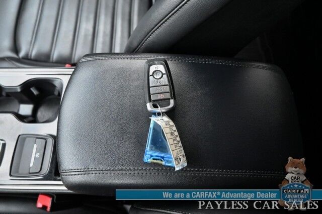 2019 Ford Edge SEL / AWD / Cold Weather & Convenience Pkg / Auto Start / Heated Leather Seats & Steering / Lane Depart & Blind Spot / Apple CarPlay & Android Auto / Back Up Camera / Keyless Entry & Start / Tow Pkg / 1-Owner Anchorage AK