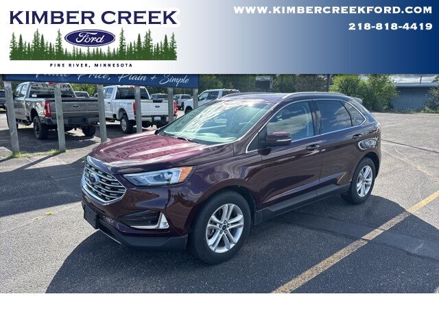 Used 2019 Ford Edge SEL with VIN 2FMPK4J96KBC18454 for sale in Pine River, Minnesota