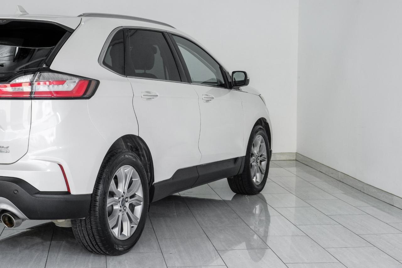 2019 Ford Edge TITANIUM BLIND SPOT ASSIST NAVIGATION LEATHER HEATED SEATS REAR Carrollton TX