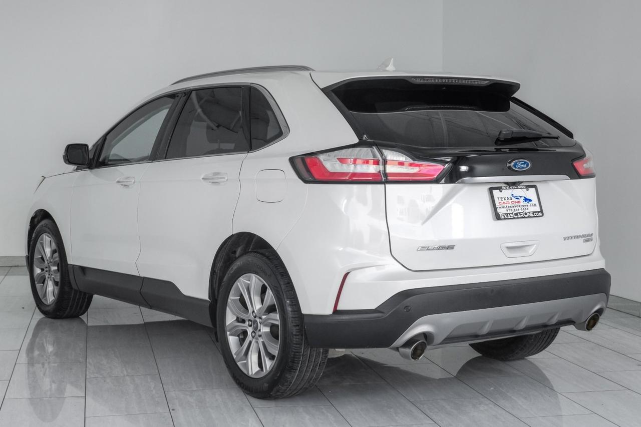 2019 Ford Edge TITANIUM BLIND SPOT ASSIST NAVIGATION LEATHER HEATED SEATS REAR Carrollton TX