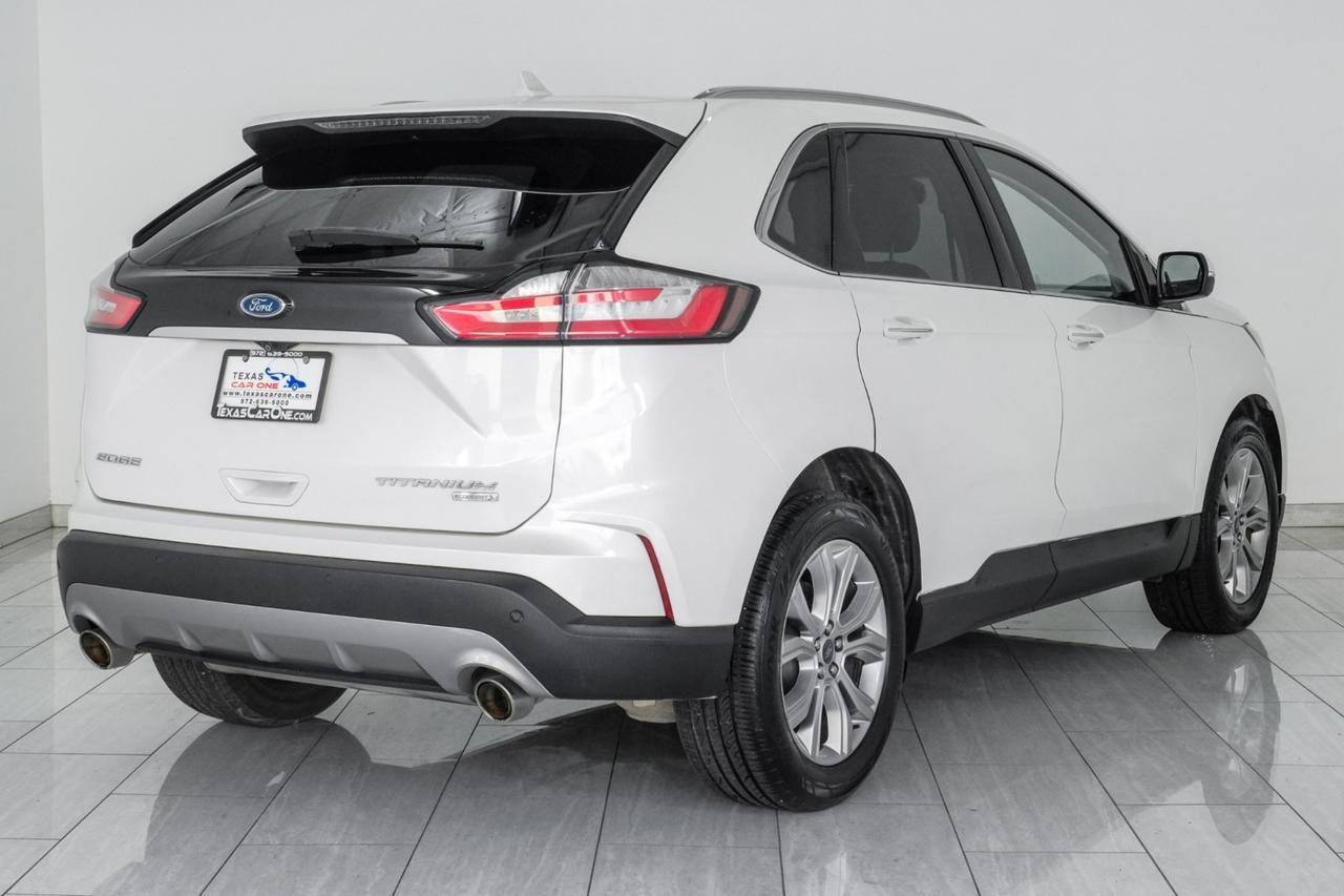 2019 Ford Edge TITANIUM BLIND SPOT ASSIST NAVIGATION LEATHER HEATED SEATS REAR Carrollton TX