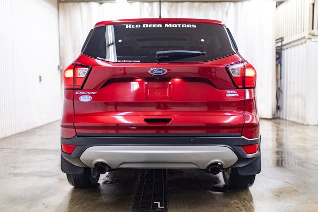 2019 Ford Escape AWD SEL Leather Roof BCam Red Deer AB