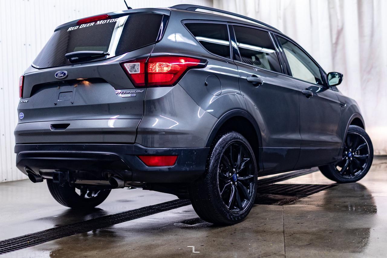 2019 Ford Escape AWD Titanium Nav Roof BCam Red Deer AB