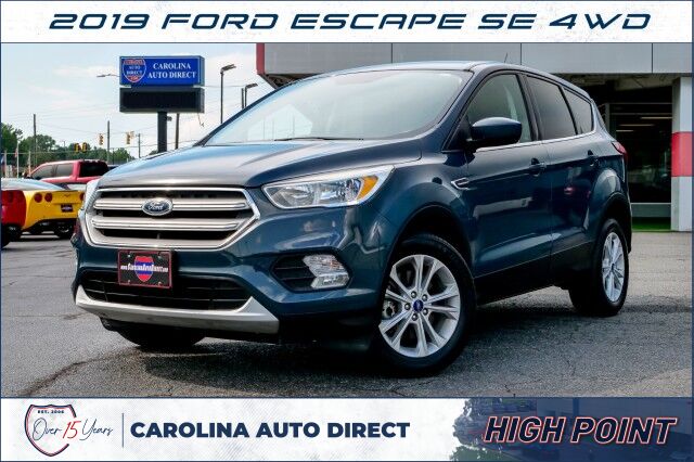 2019 Ford Escape SE 4WD / Heated Front Seats / Ecoboost! High Point NC