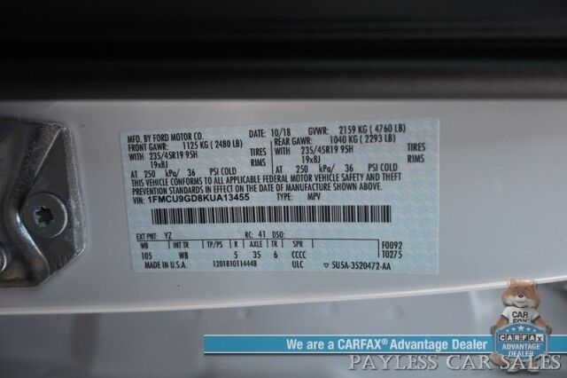 2019 Ford Escape SE Anchorage AK