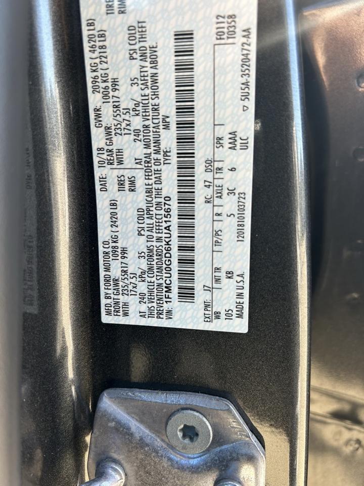 2019 Ford Escape SE Crestwood KY