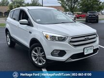 2019 Ford Escape SE South Burlington VT 2019 Ford Escape SE South Burlington VT