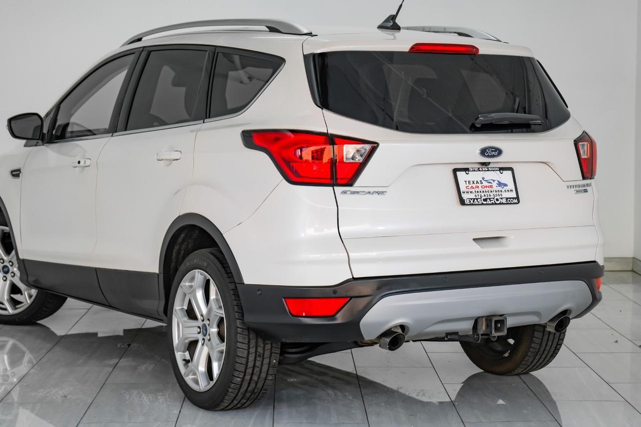 2019 Ford Escape TITANIUM 4WD BLIND SPOT ASSIST NAVIGATION PANORAMA LEATHER HEATE Carrollton TX