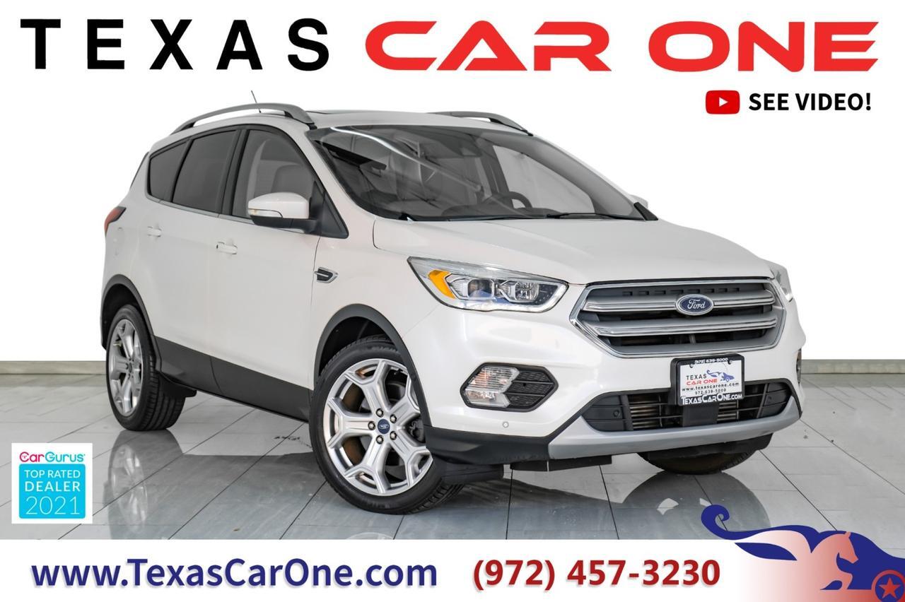 2019 Ford Escape TITANIUM 4WD BLIND SPOT ASSIST NAVIGATION PANORAMA LEATHER HEATE