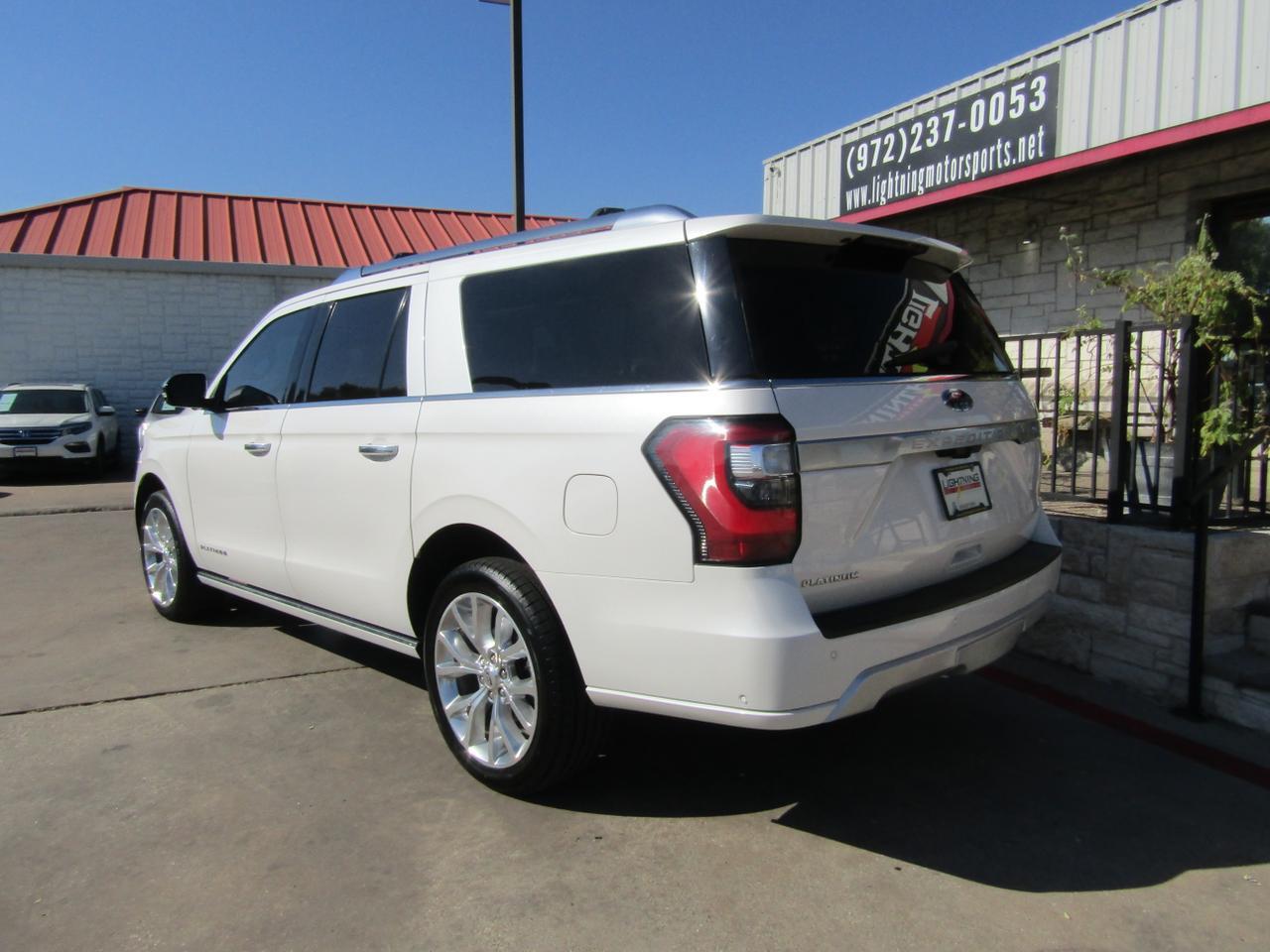 2019 Ford Expedition MAX Platinum 4x2 Grand Prairie TX