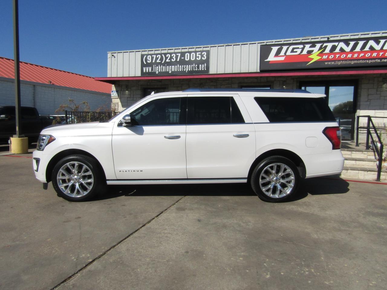 2019 Ford Expedition MAX Platinum 4x2 Grand Prairie TX