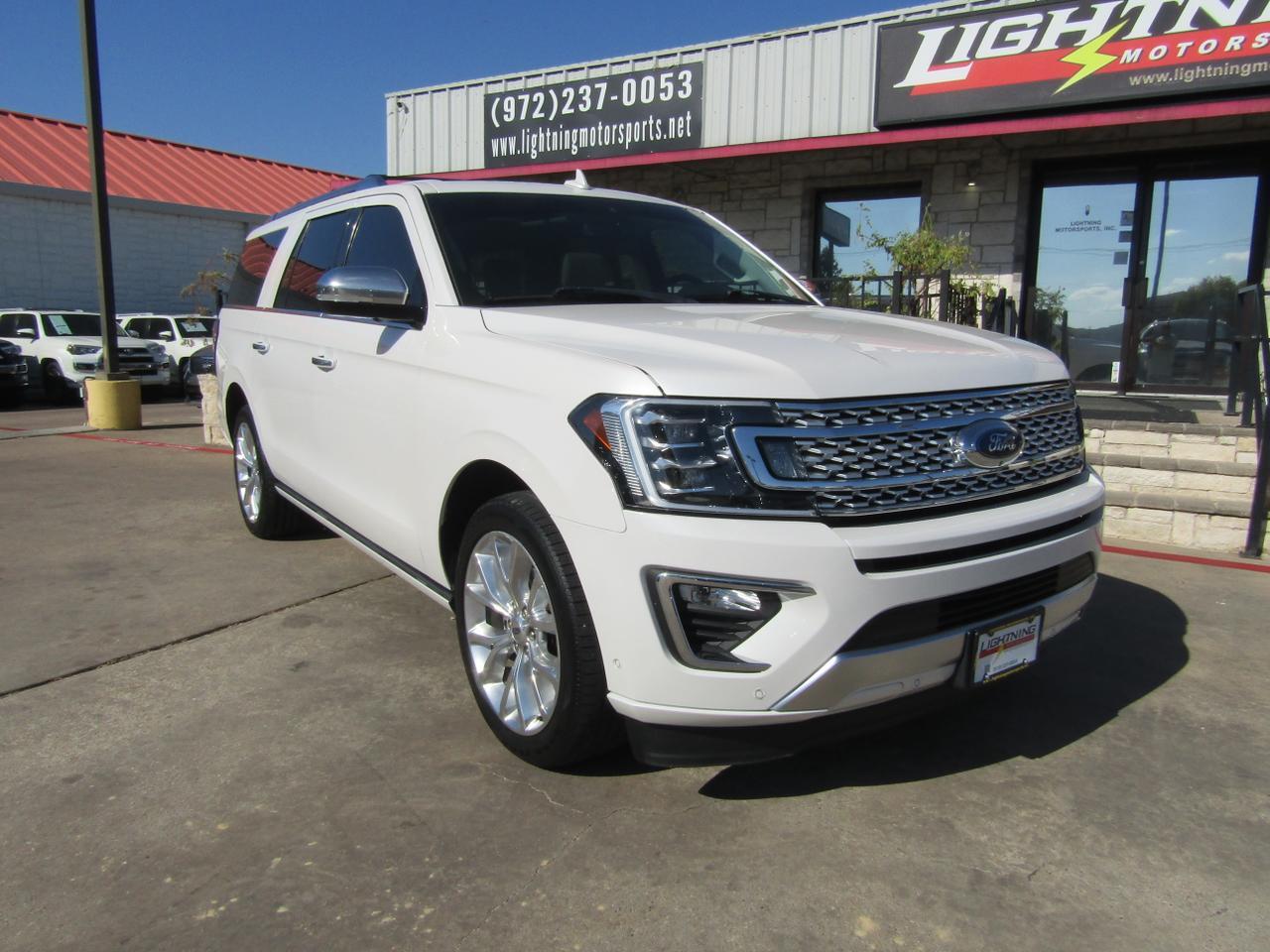 2019 Ford Expedition MAX Platinum 4x2 Grand Prairie TX