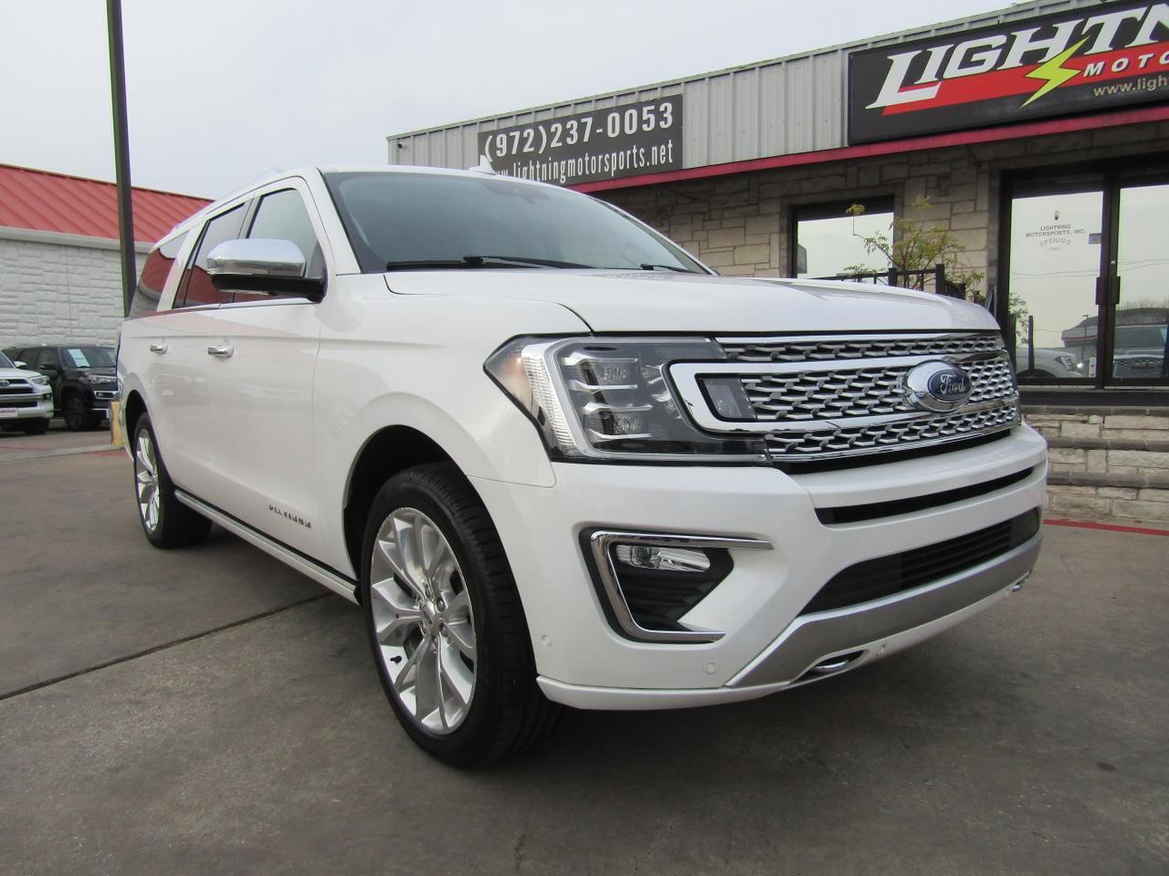 2019 Ford Expedition MAX Platinum 4x4 Grand Prairie TX