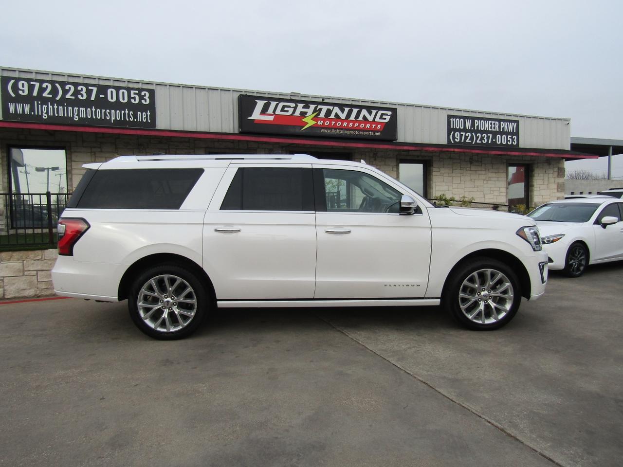 2019 Ford Expedition MAX Platinum 4x4 Grand Prairie TX