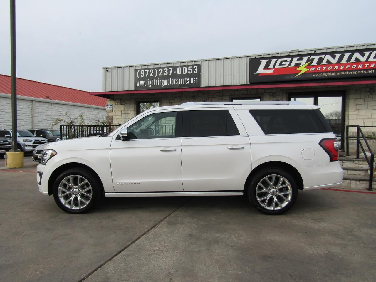 2019 Ford Expedition MAX Platinum 4x4 Grand Prairie TX