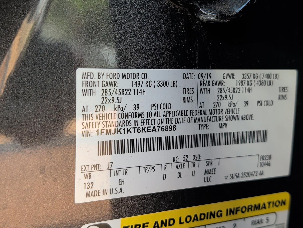 2019 Ford Expedition Max Limited San Juan TX