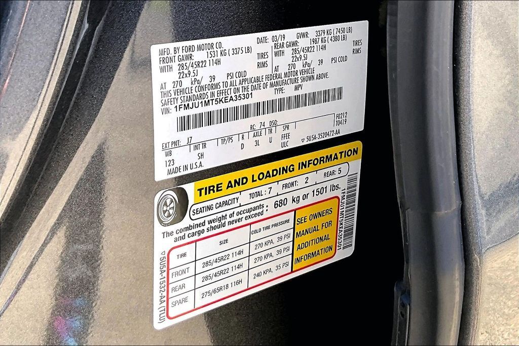 2019 Ford Expedition Platinum OR