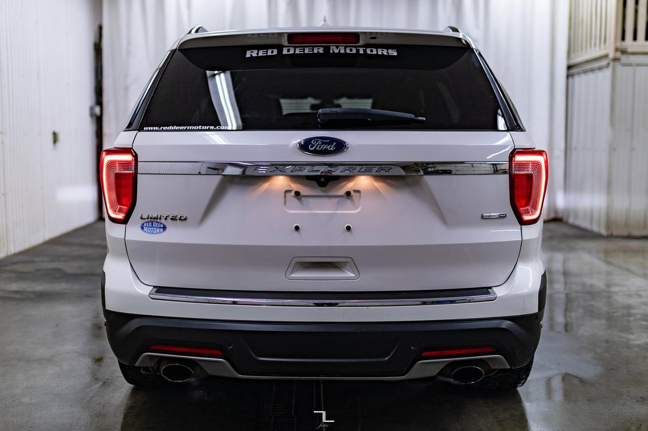 2019 Ford Explorer AWD Limited Leather Roof Nav BCam Red Deer AB