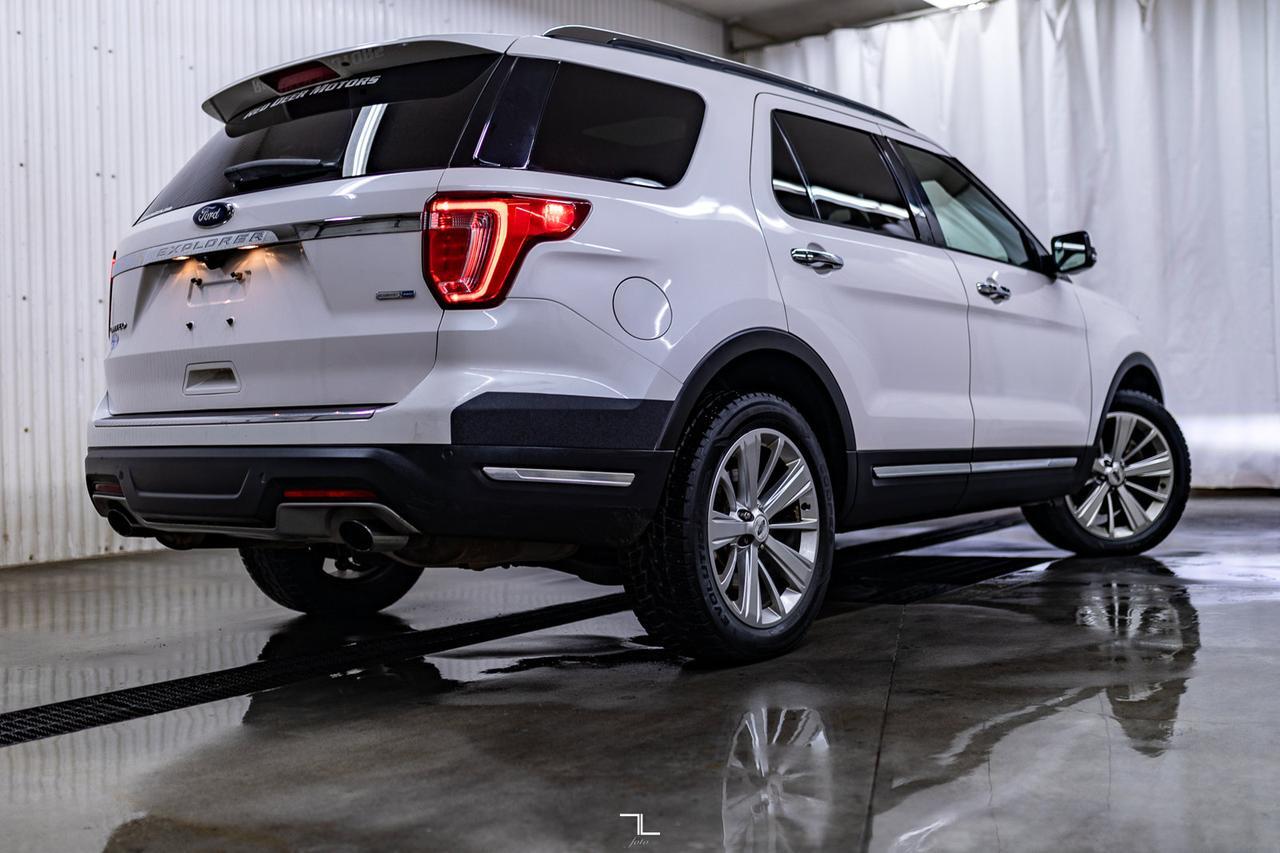 2019 Ford Explorer AWD Limited Leather Roof Nav BCam Red Deer AB
