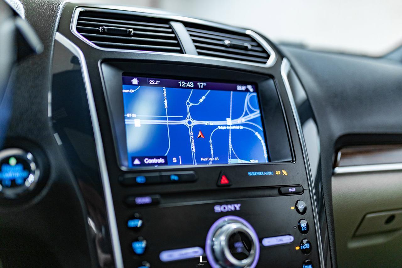 2019 Ford Explorer AWD Limited Leather Roof Nav BCam Red Deer AB