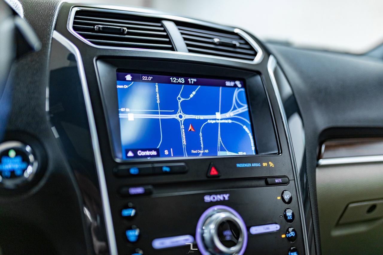 2019 Ford Explorer AWD Limited Leather Roof Nav BCam Red Deer AB