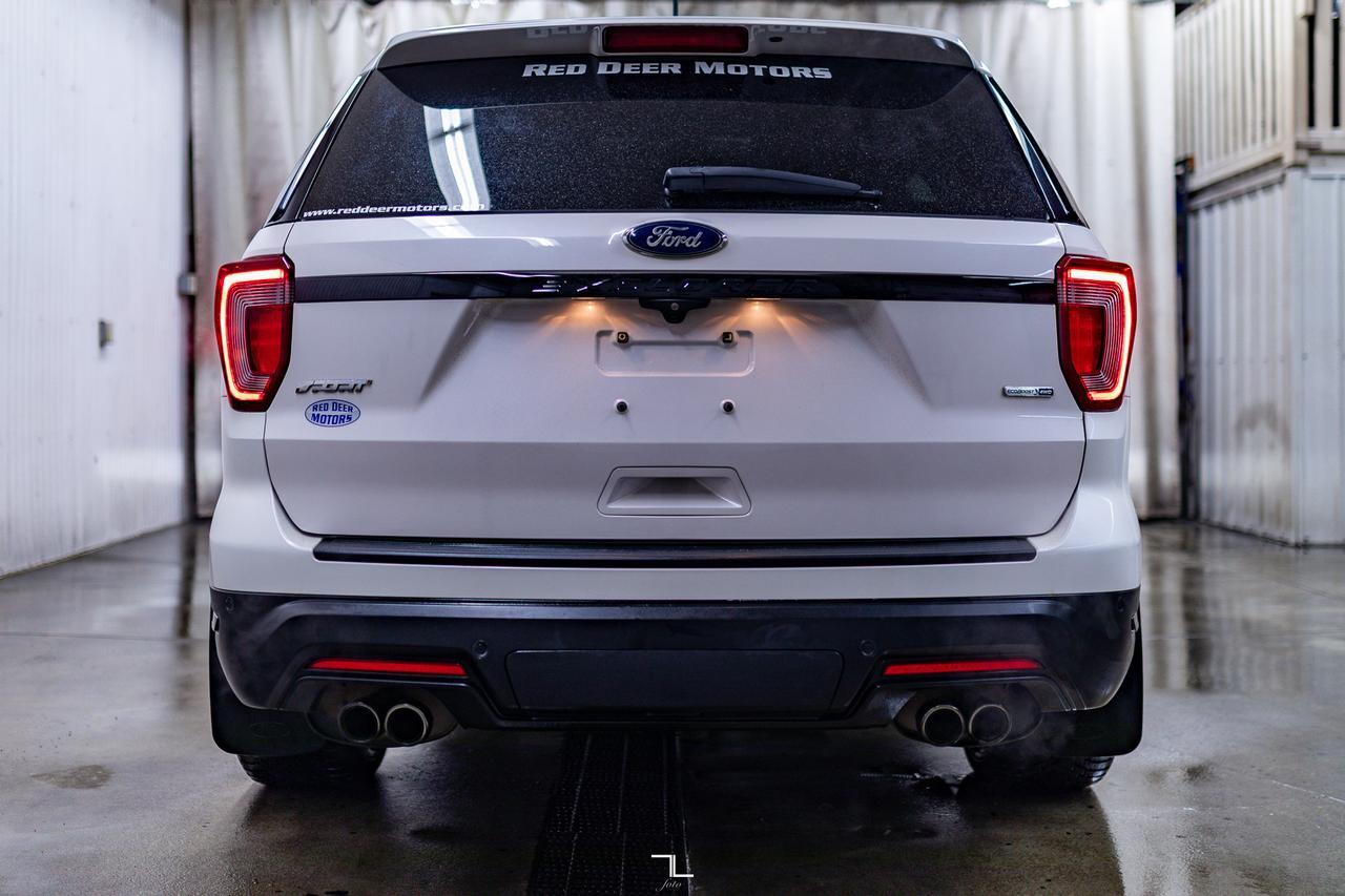2019 Ford Explorer AWD Sport Leather Roof Nav BCam Red Deer AB