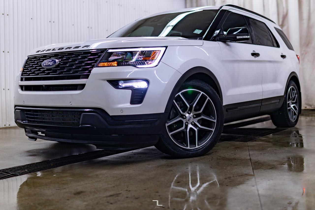2019 Ford Explorer AWD Sport Leather Roof Nav BCam Red Deer AB