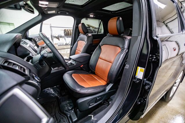 2019 Ford Explorer AWD XLT Leather Roof Nav BCam Red Deer AB