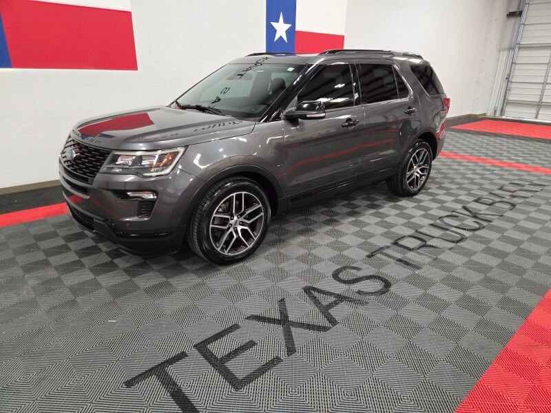 2019 Ford Explorer Sport 4WD 3.5L V6 3rd Row Sunroof Call (682)587-6288 FREE WARRANTY Arlington TX