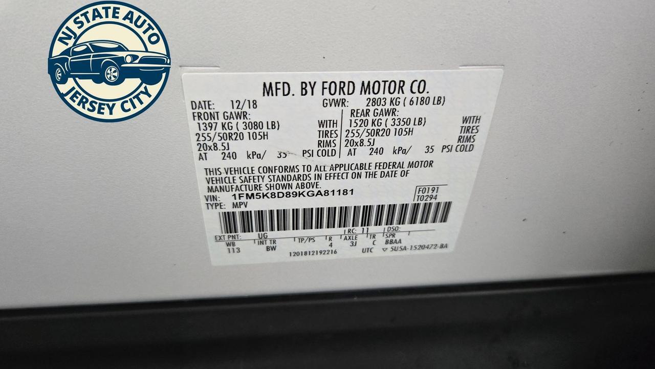 2019 Ford Explorer XLT Jersey City NJ