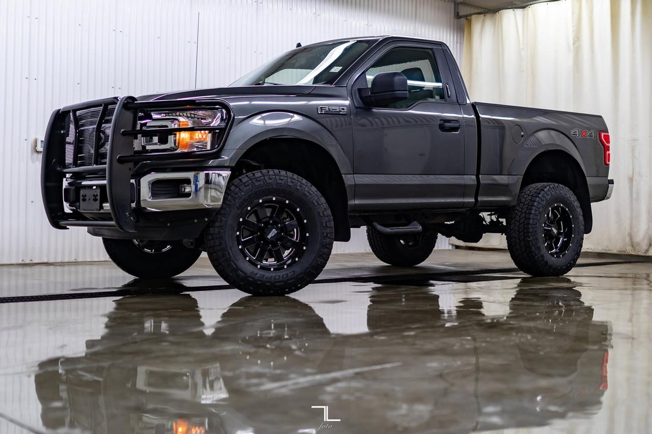 2019 Ford F-150 4x4 Reg Cab Sport 4" Lift BCam Wheels Red Deer AB