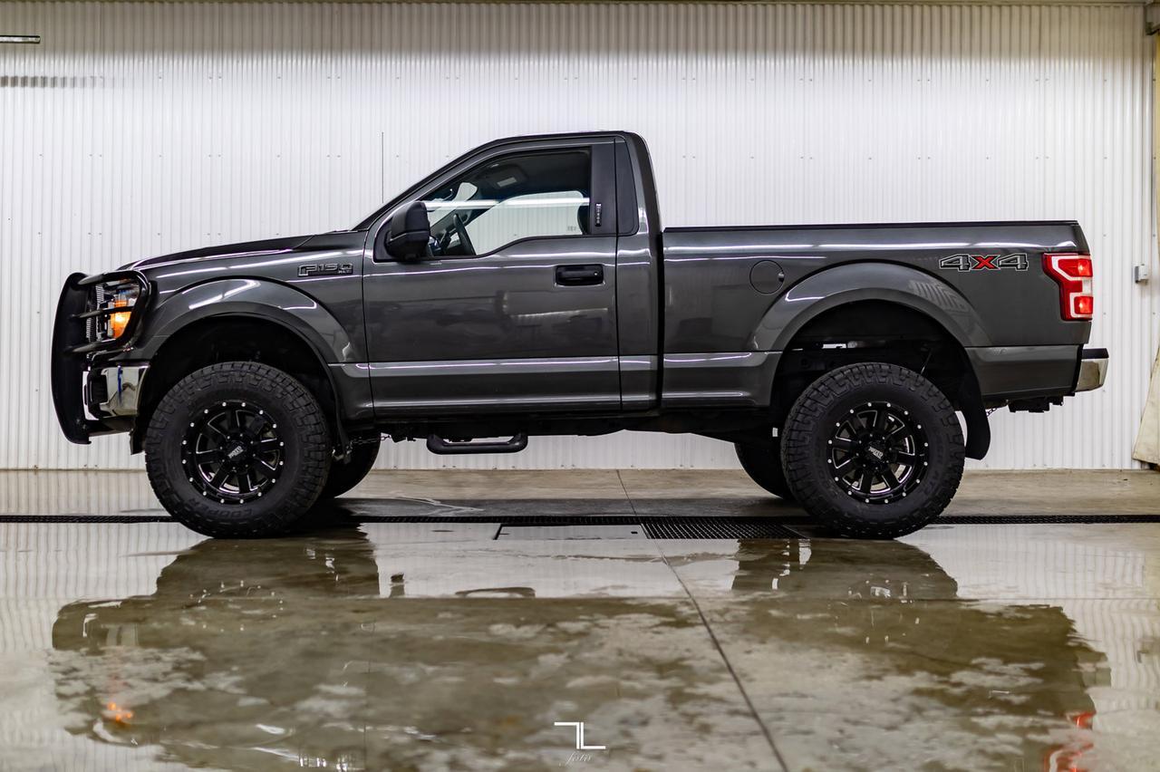 2019 Ford F-150 4x4 Reg Cab Sport 4&quot; Lift BCam Wheels Red Deer AB