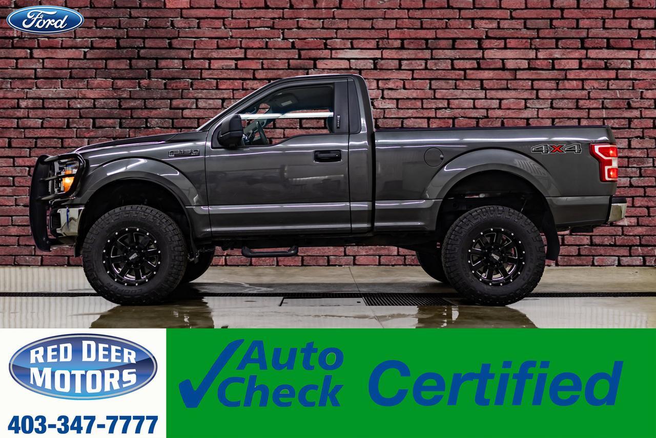 2019 Ford F-150 4x4 Reg Cab Sport 4" Lift BCam Wheels