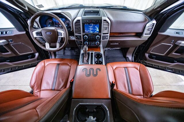 2019 Ford F-150 4x4 Super Crew King Ranch Roush Supercharged Leather Roof Nav Red Deer AB