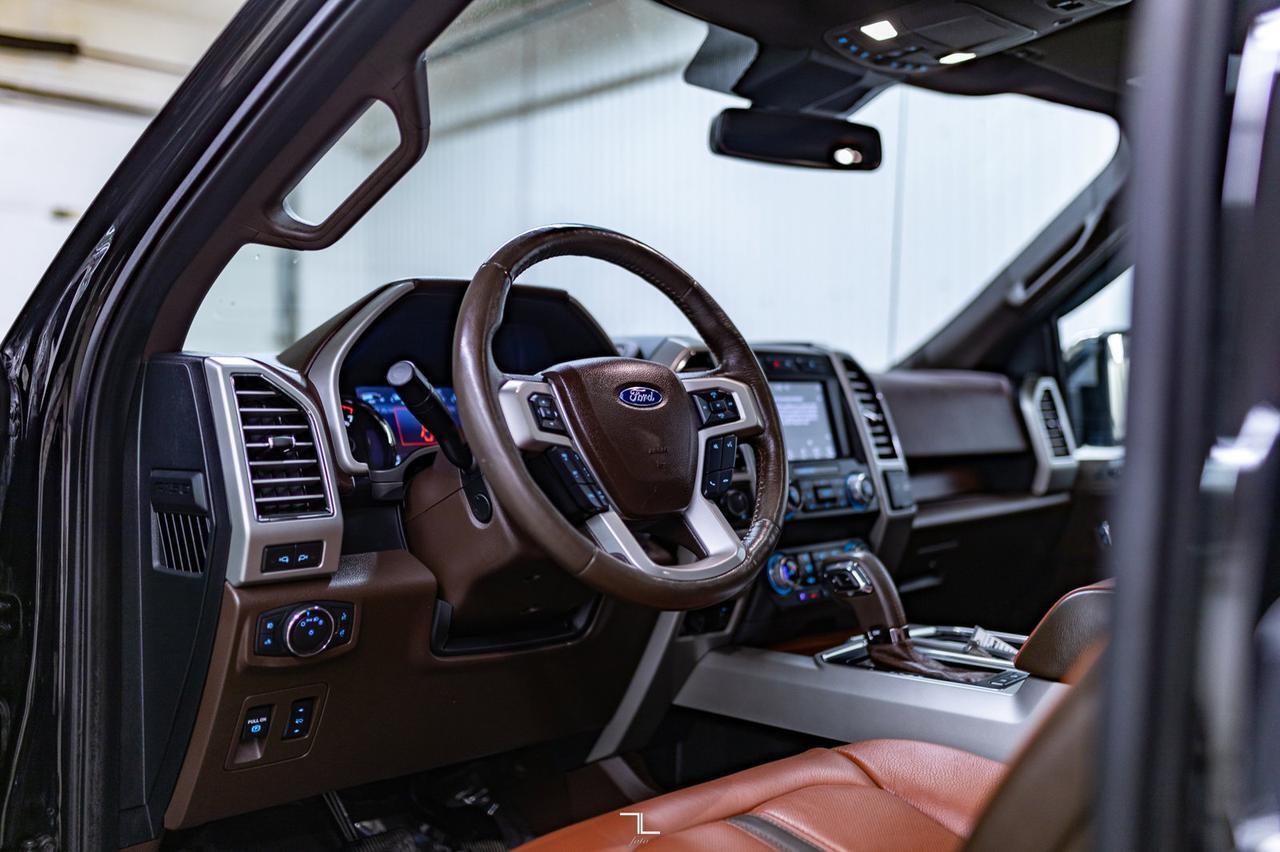 2019 Ford F-150 4x4 Super Crew King Ranch Roush Supercharged Leather Roof Nav Red Deer AB